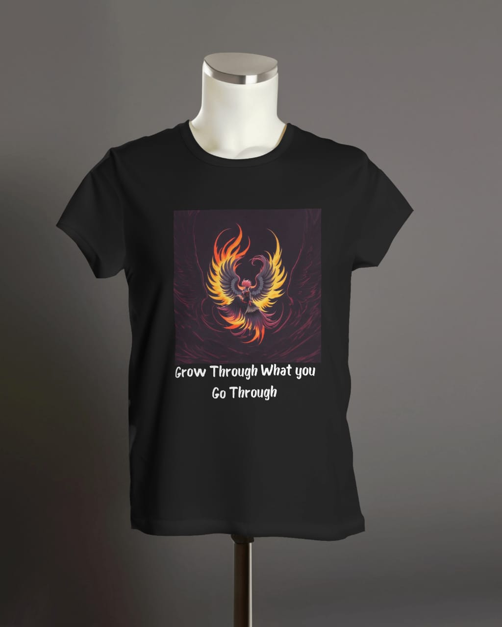 Grow Through What You Go Through -- Women T-shirt